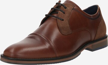 Chaussure à lacets 'CALEB' BULLBOXER en marron : devant