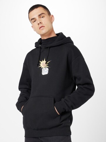 HUF Sweatshirt in Schwarz: Vorderseite