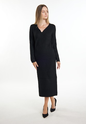 DreiMaster Klassik Sweater 'Ledkin' in Black