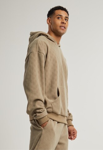 Felpa 'Jacquard' di Urban Classics in beige