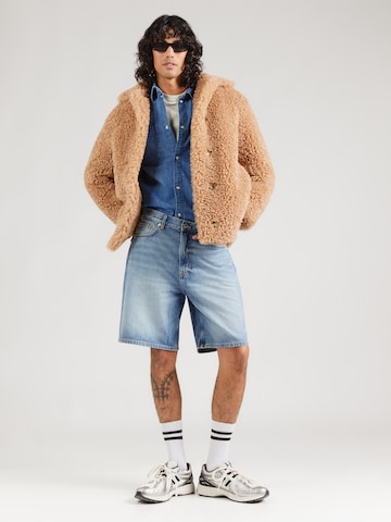 WEEKDAY Voľný strih Džínsy 'Galaxy' - Modrá