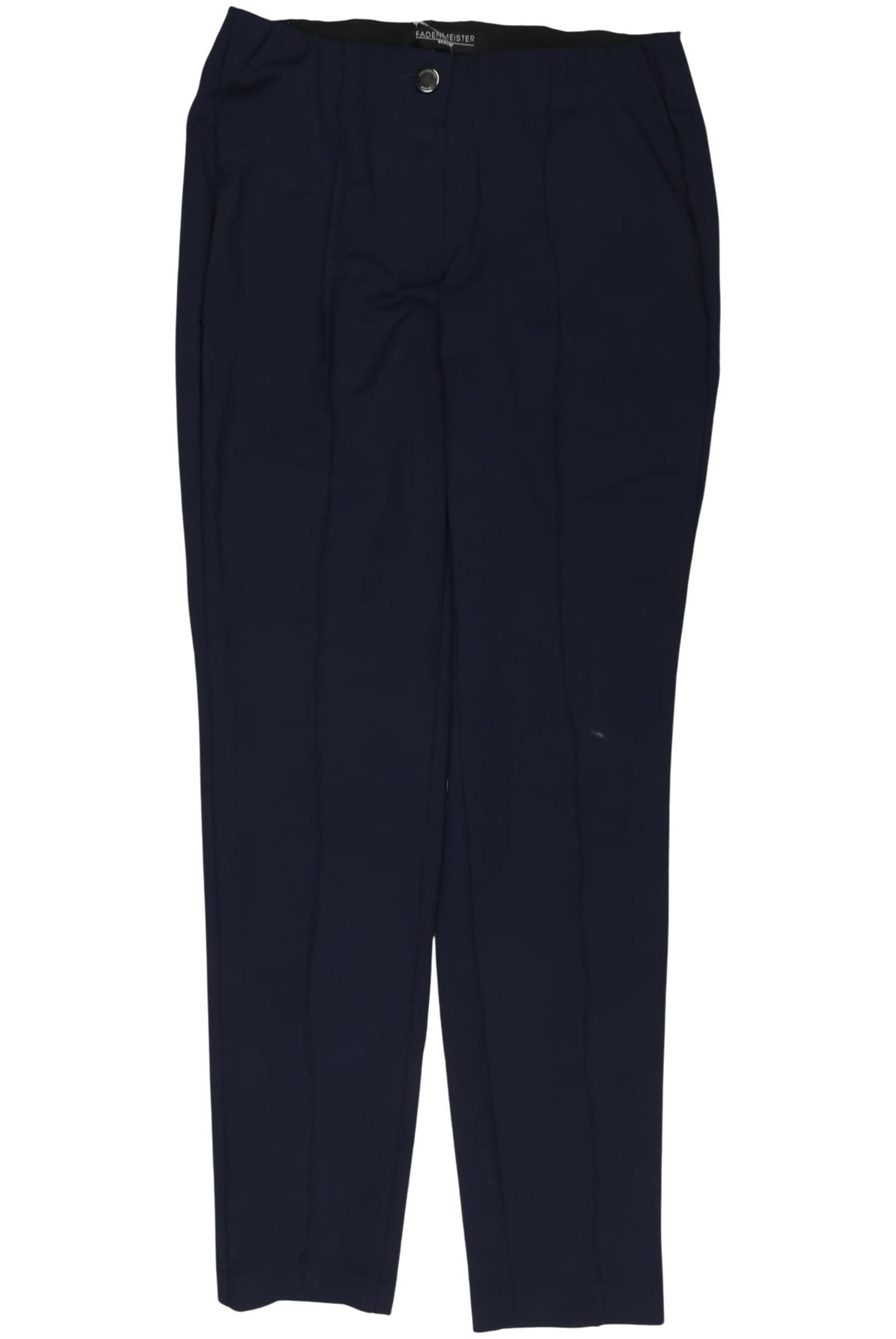 Fadenmeister Berlin Pants in S in Blue: front