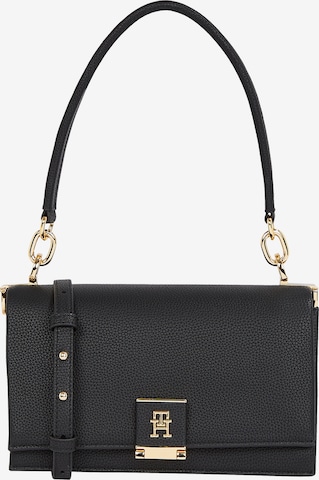 TOMMY HILFIGER Õlakott, värv must: eest vaates