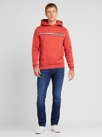 TOMMY HILFIGER - Sweatshirt em vermelho