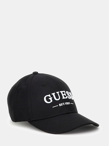 Șapcă de la GUESS pe negru