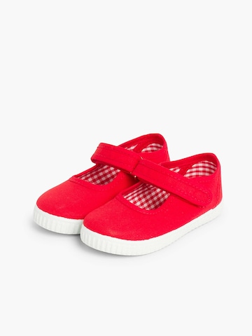 Ballerines Pisamonas en rouge
