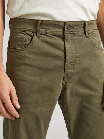 Pepe Jeans Regular Hose in Grün