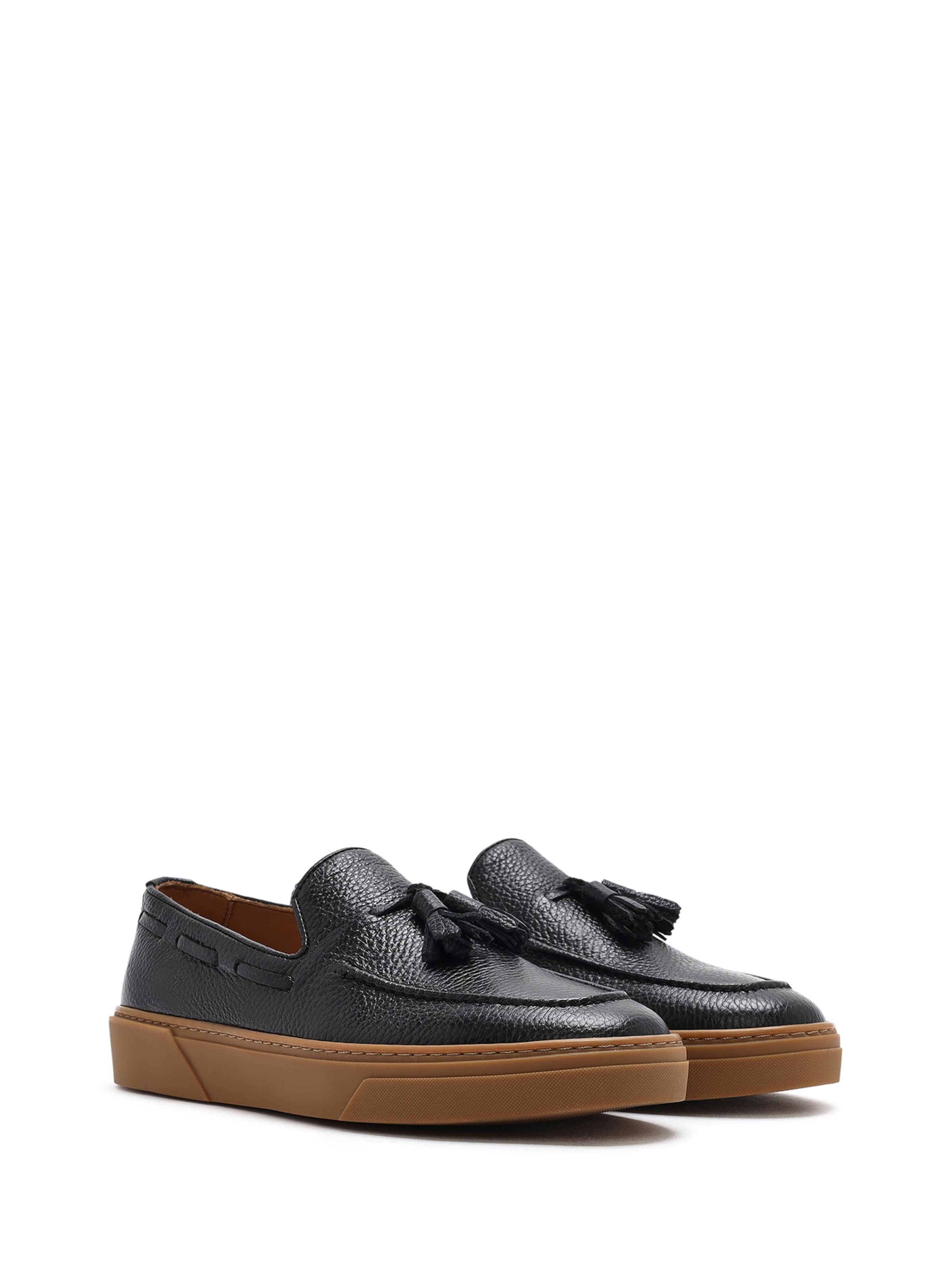 Derimod Slipper in Schwarz