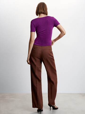 T-shirt MANGO en violet