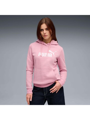PUMA Sportief sweatshirt 'Ess No. 1' in Roze: voorkant
