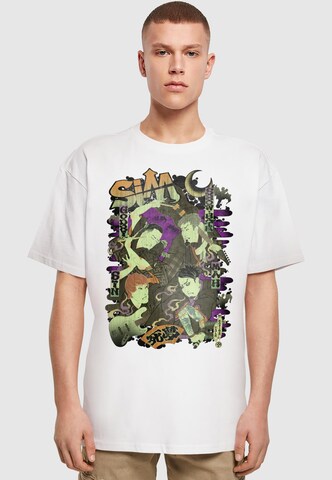 Merchcode Shirt 'SiM - Kabuki' in White: front