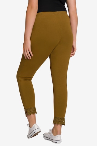 Ulla Popken Skinny Leggings (GOTS) in Braun