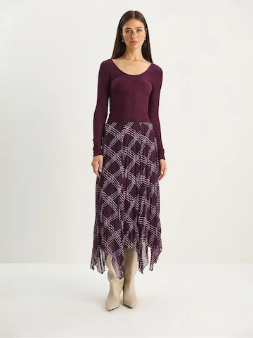 Gonna di Bianco Lucci in lilla