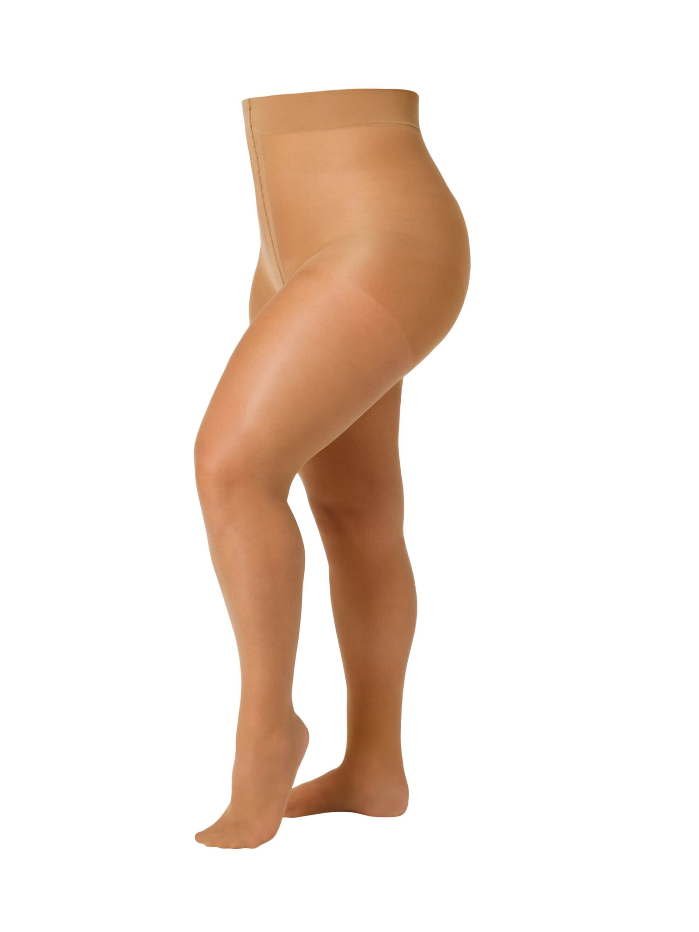 camano Fijne panty in Beige: voorkant