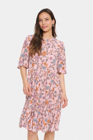 SAINT TROPEZ - Vestido 'EdaSZ' em rosa