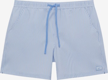 Pull&Bear Badeshorts i blå: forside