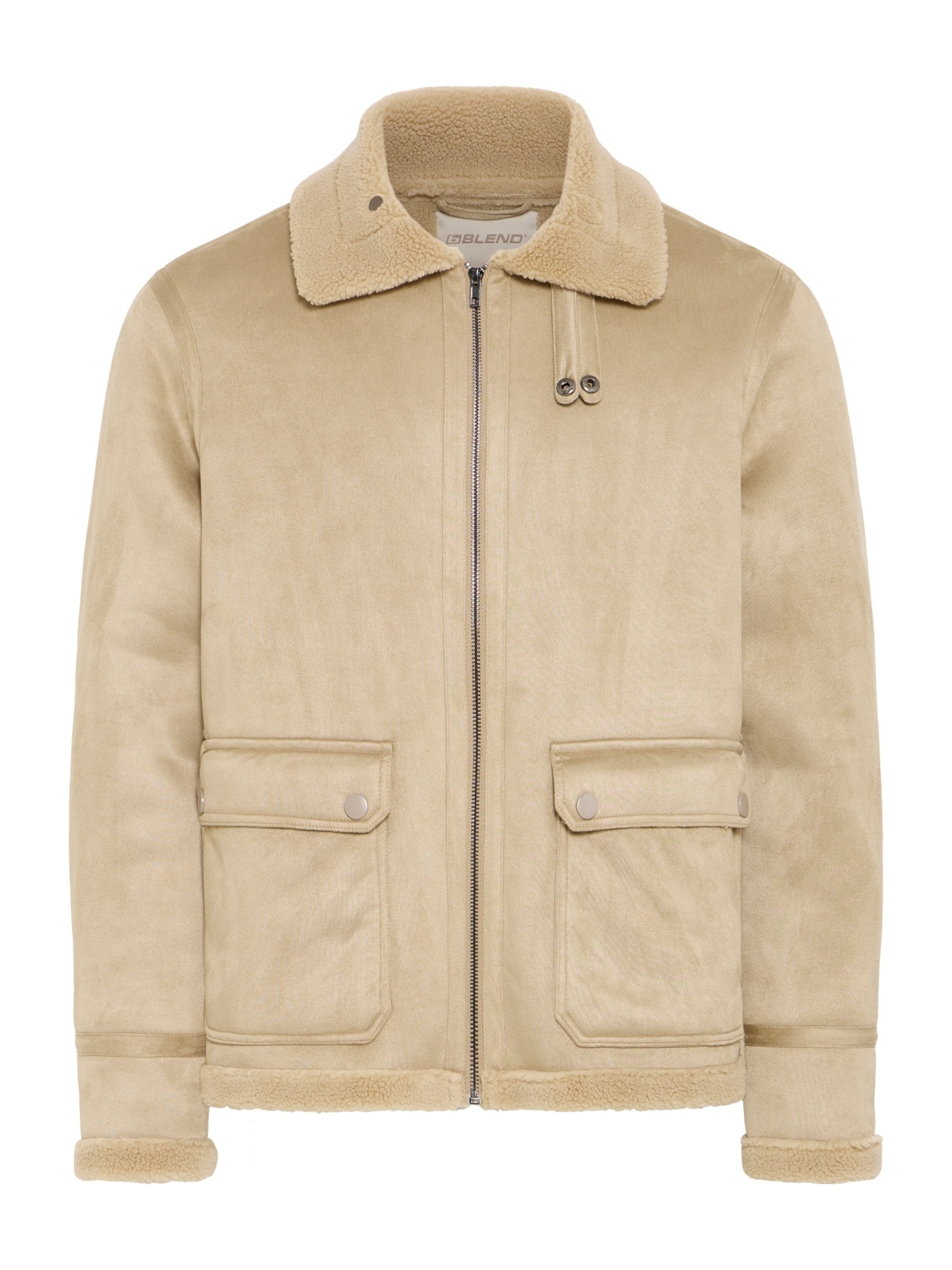 Veste mi-saison 'BHFISCHER' BLEND en beige : devant