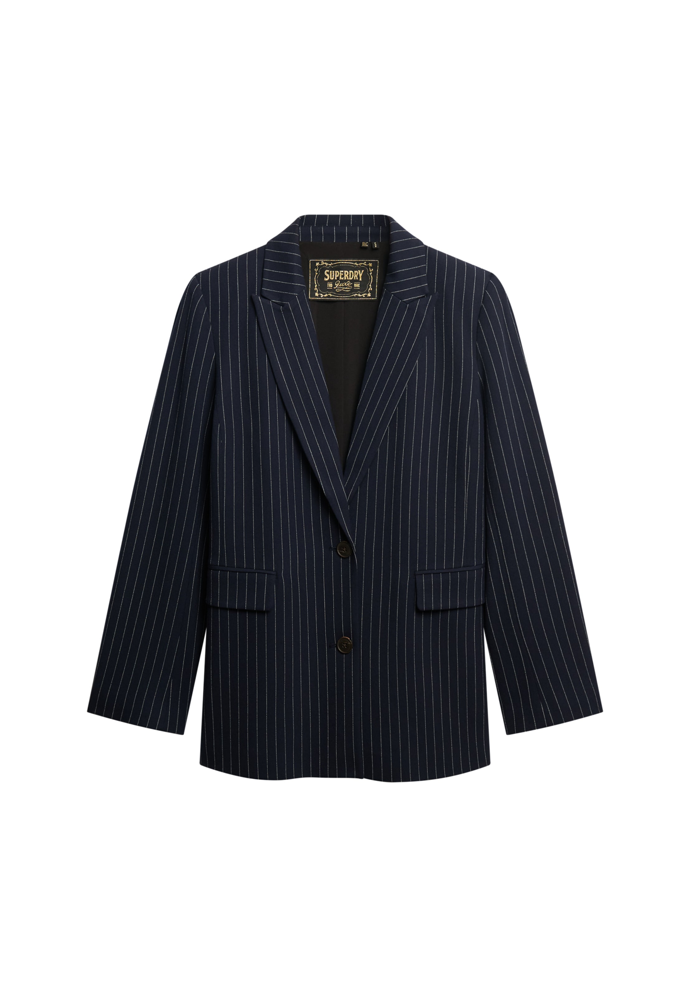Superdry Blazers in Blauw: voorkant