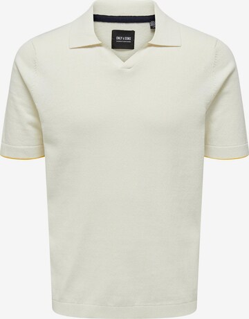 Only & Sons - Jersey 'DAL' en blanco: frente