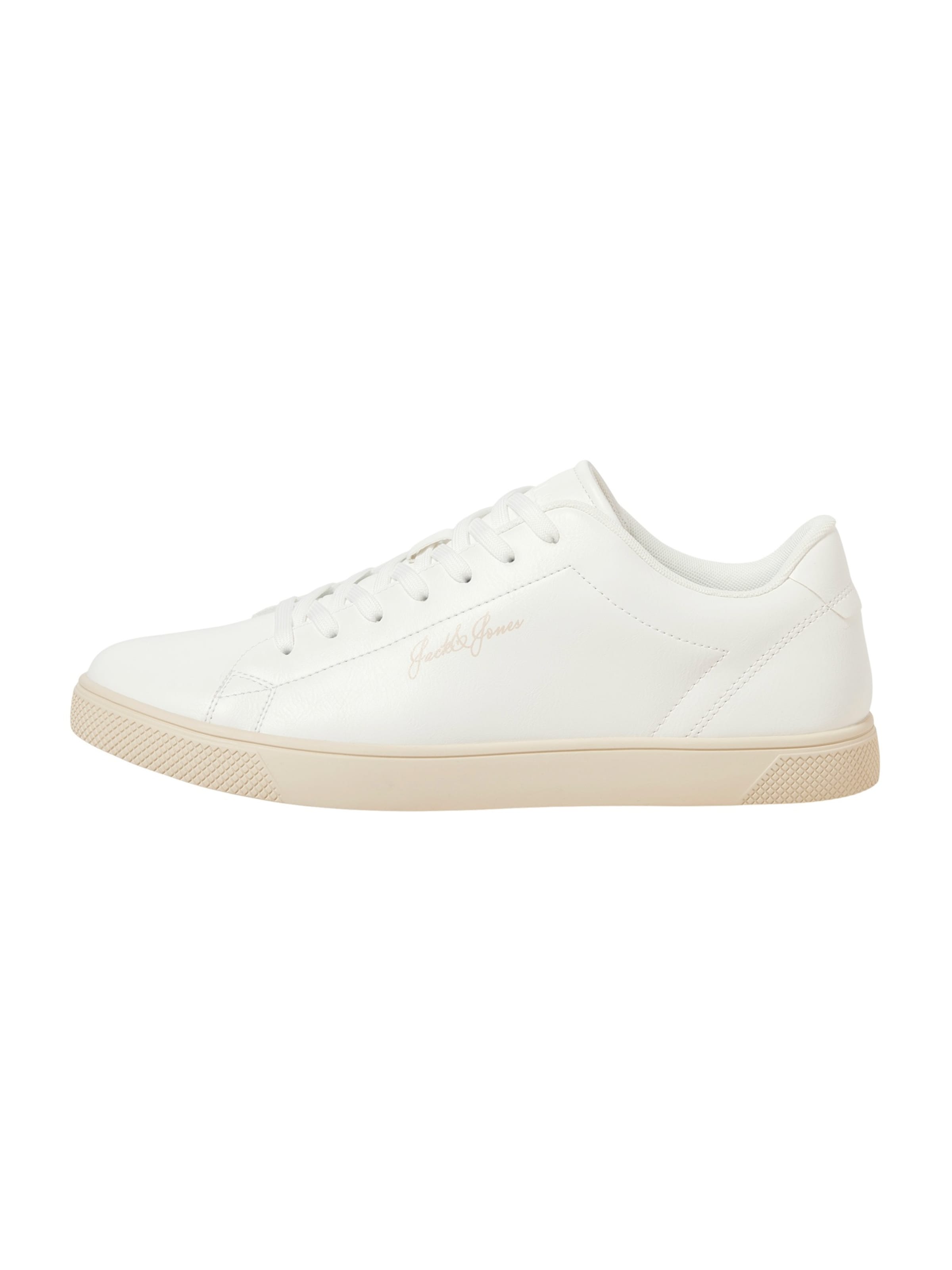 JACK & JONES Platform trainers 'JFWBRIXTON' in White: front