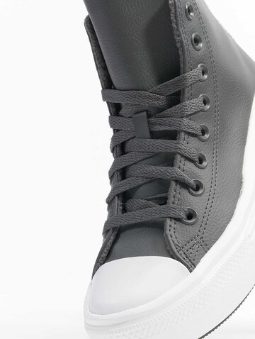 CONVERSE Sneakers hoog 'Chuck Taylor' in Grijs