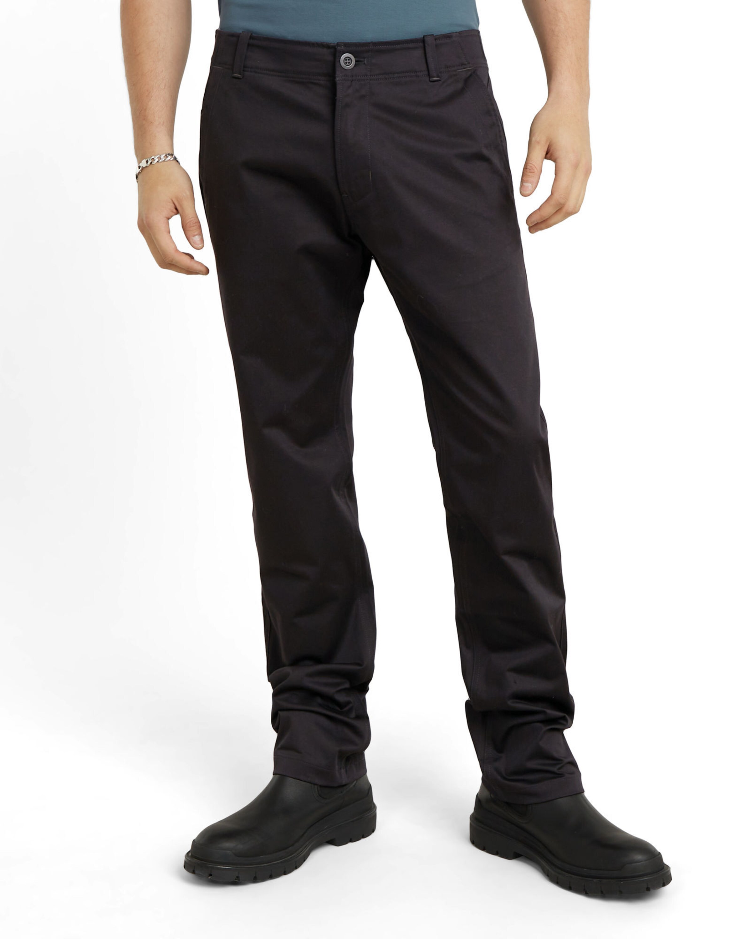 G-STAR tavaline Chino-püksid 'Mosa', värv must: eest vaates