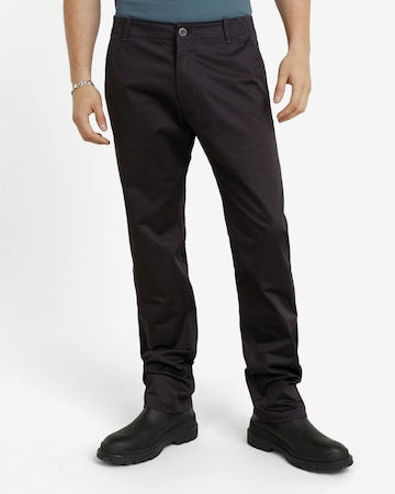 Bootcut Pantalon chino 'Mosa' G-STAR en noir : devant