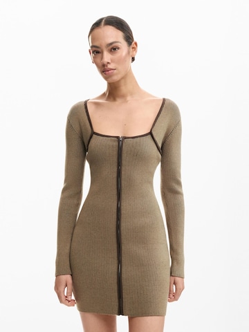 ruda Desigual Megzta suknelė: priekis