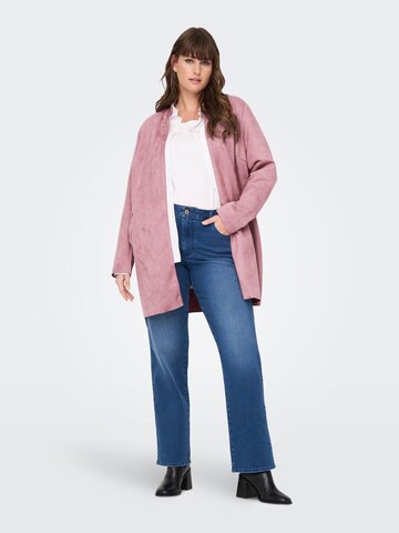 Manteau mi-saison ONLY Carmakoma en rose