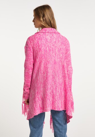 IZIA Gebreid vest in Roze