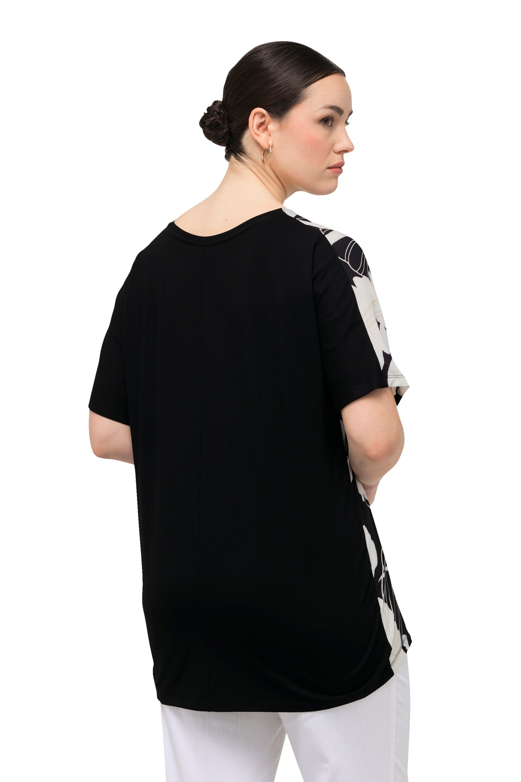 Ulla Popken Shirt in Zwart