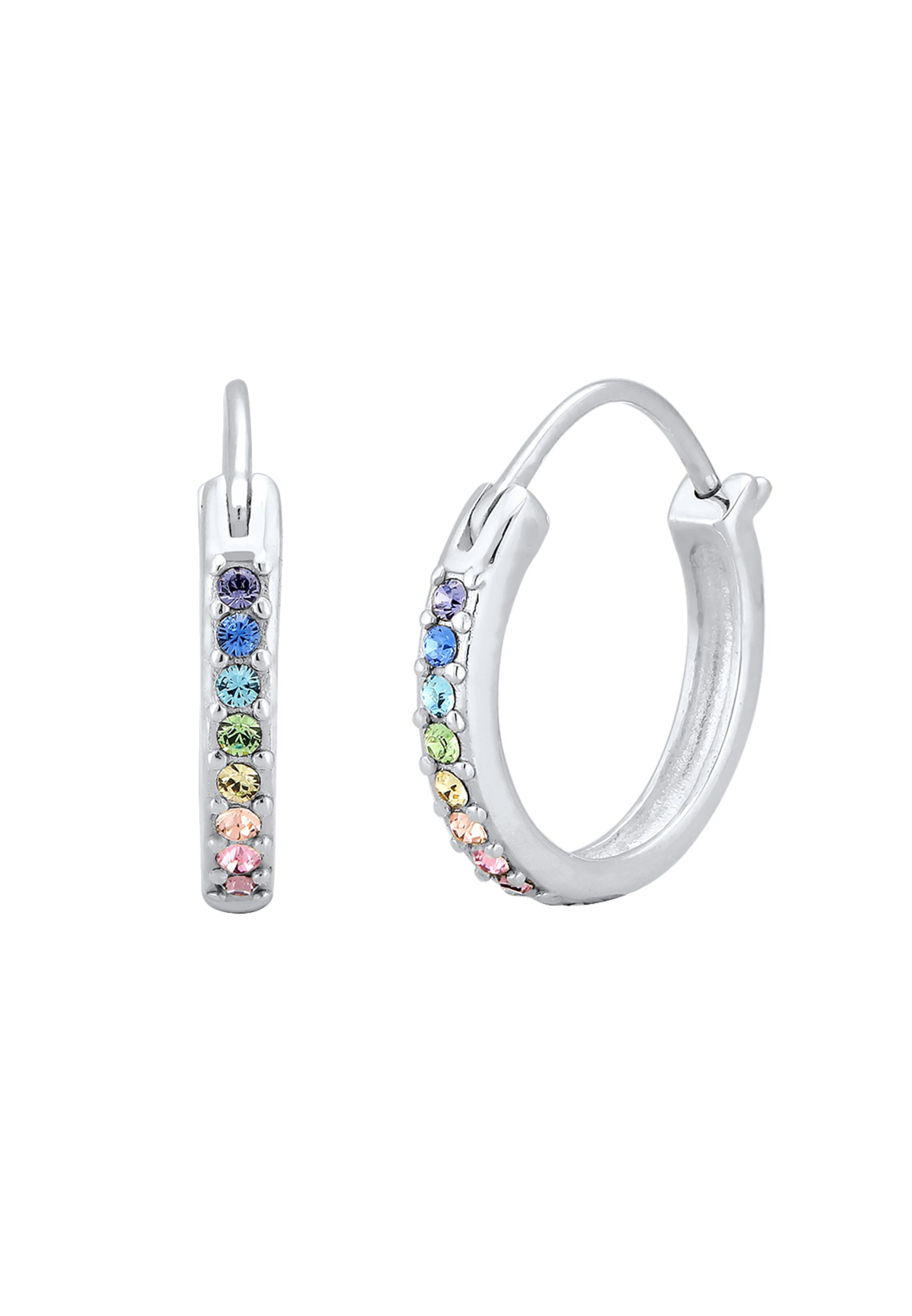 ELLI Earrings 'Regenbogen' in Silver
