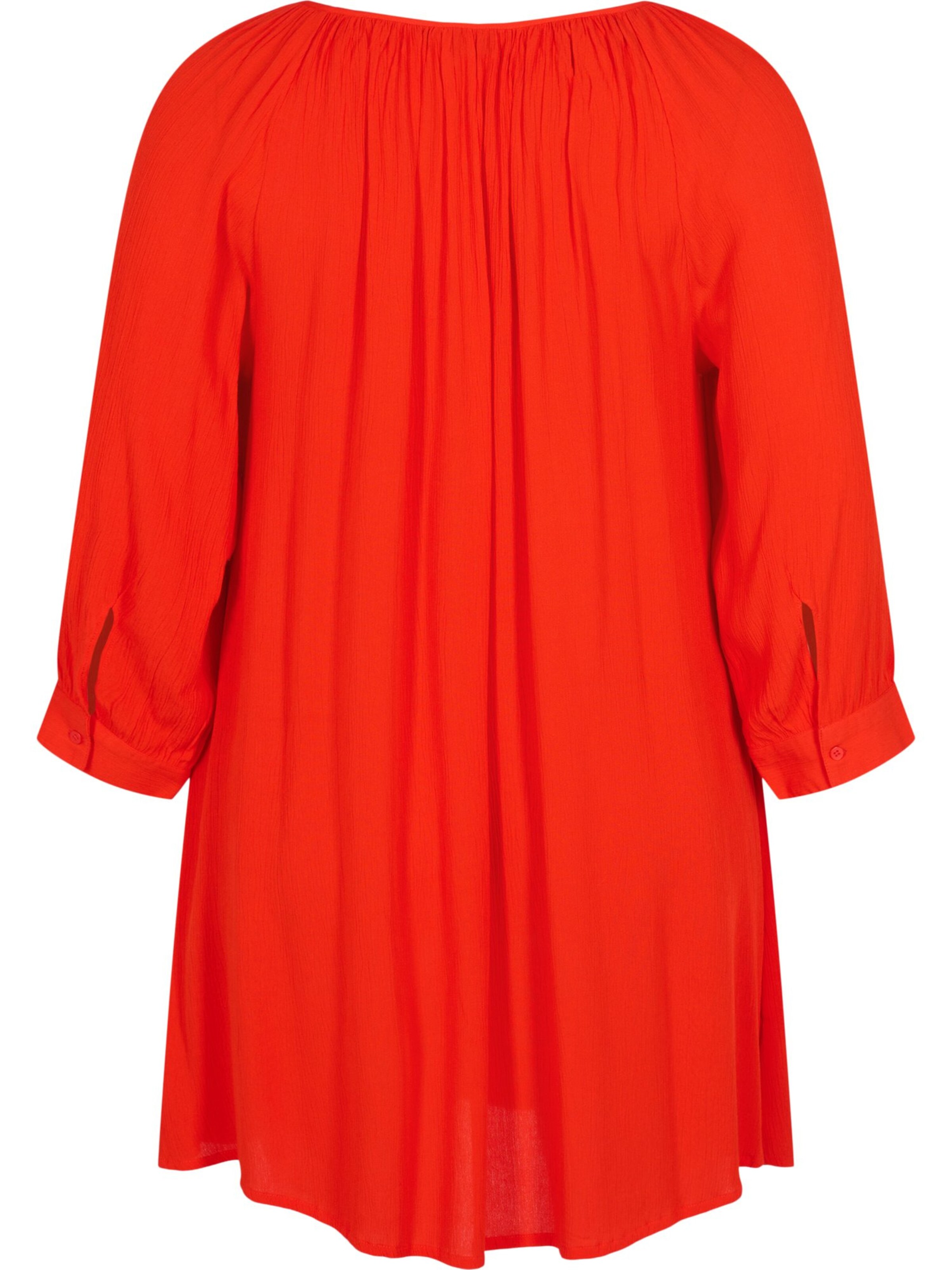 Frauen Große Größen Zizzi Tunika 'Erose' in Rot - RL52579 Frauen Große Größen Zizzi Tunika 'Erose' in Rot - RL52579