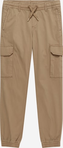 s.Oliver - Tapered Pantalón 'Pete' en marrón: frente