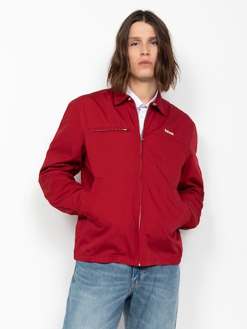 Manteau mi-saison Schott NYC en rouge