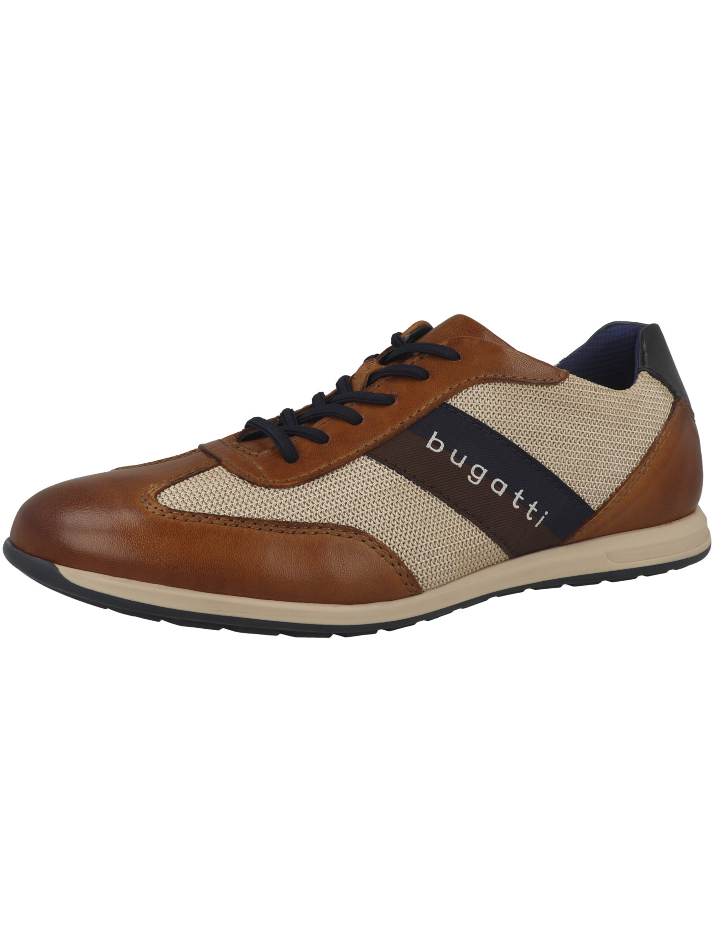 bugatti Platform trainers in Brown: front