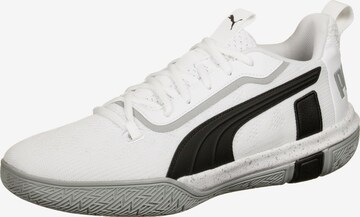 PUMA Legacy Low Basketballschuh Herren in Weiß: predná strana