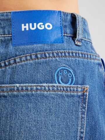 HUGO Spódnica 'Gadele_B' w kolorze niebieski