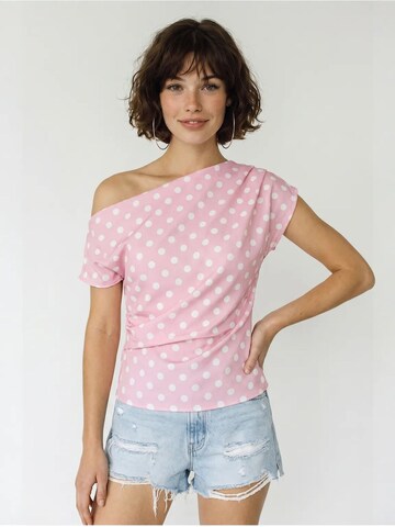 Bianco Lucci Bluse 'Blusen'‌‌‌‌‌‌‌‌‌ in Pink