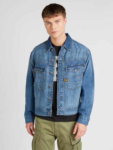 G-Star RAW Between-season jacket 'Dakota' in Blue: front