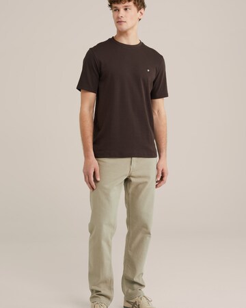T-Shirt WE Fashion en marron