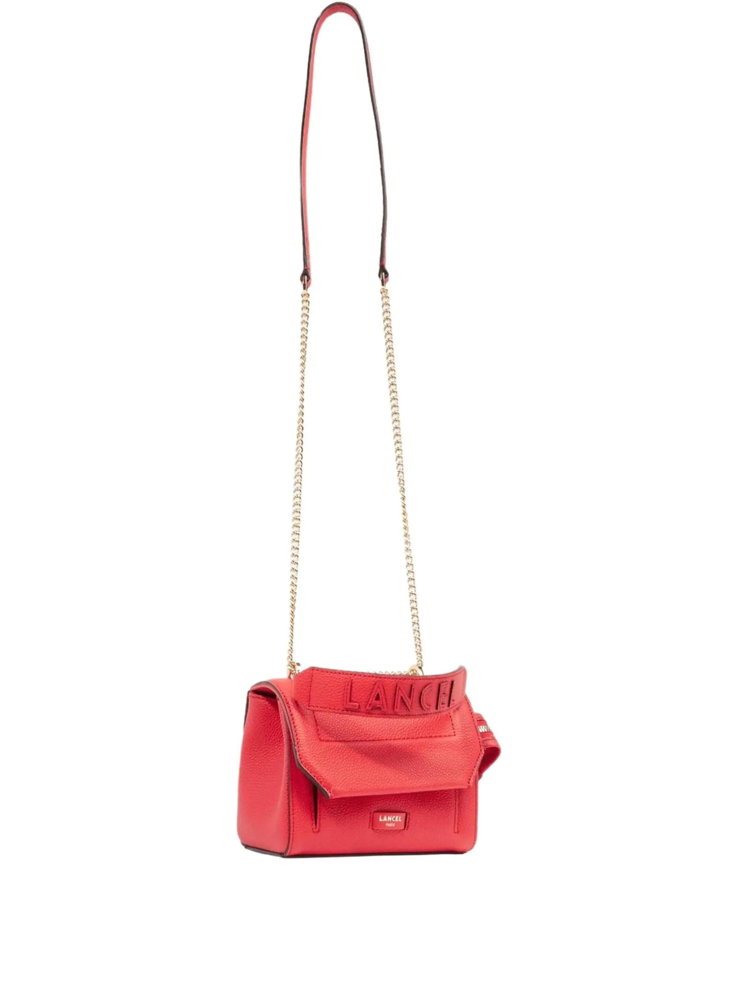 Borsa a spalla di Lancel in rosso