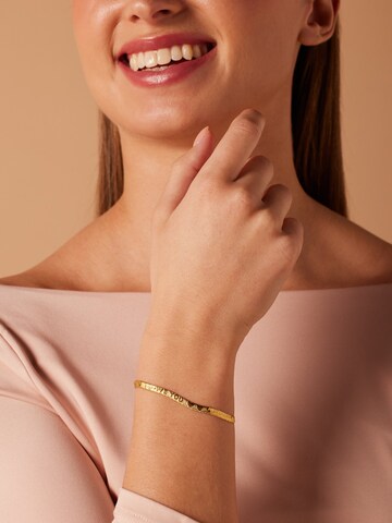 Lucardi Armband 'Liebe' in Goud
