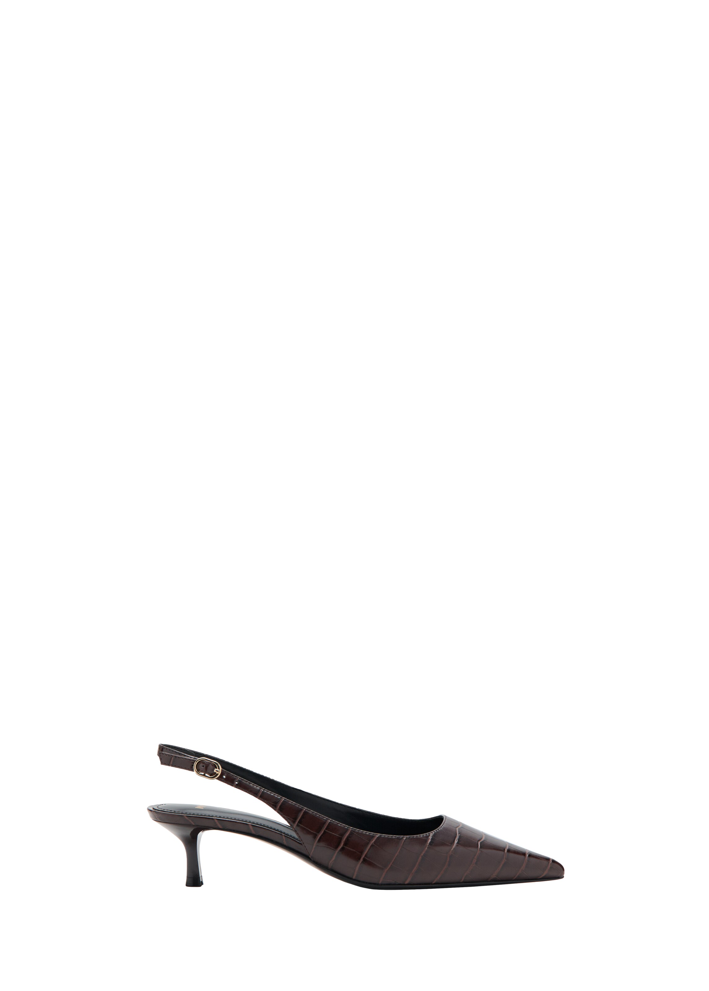 MANGO Slingpumps 'MONACO' in 35 in de kleur Bourgogne, Productweergave