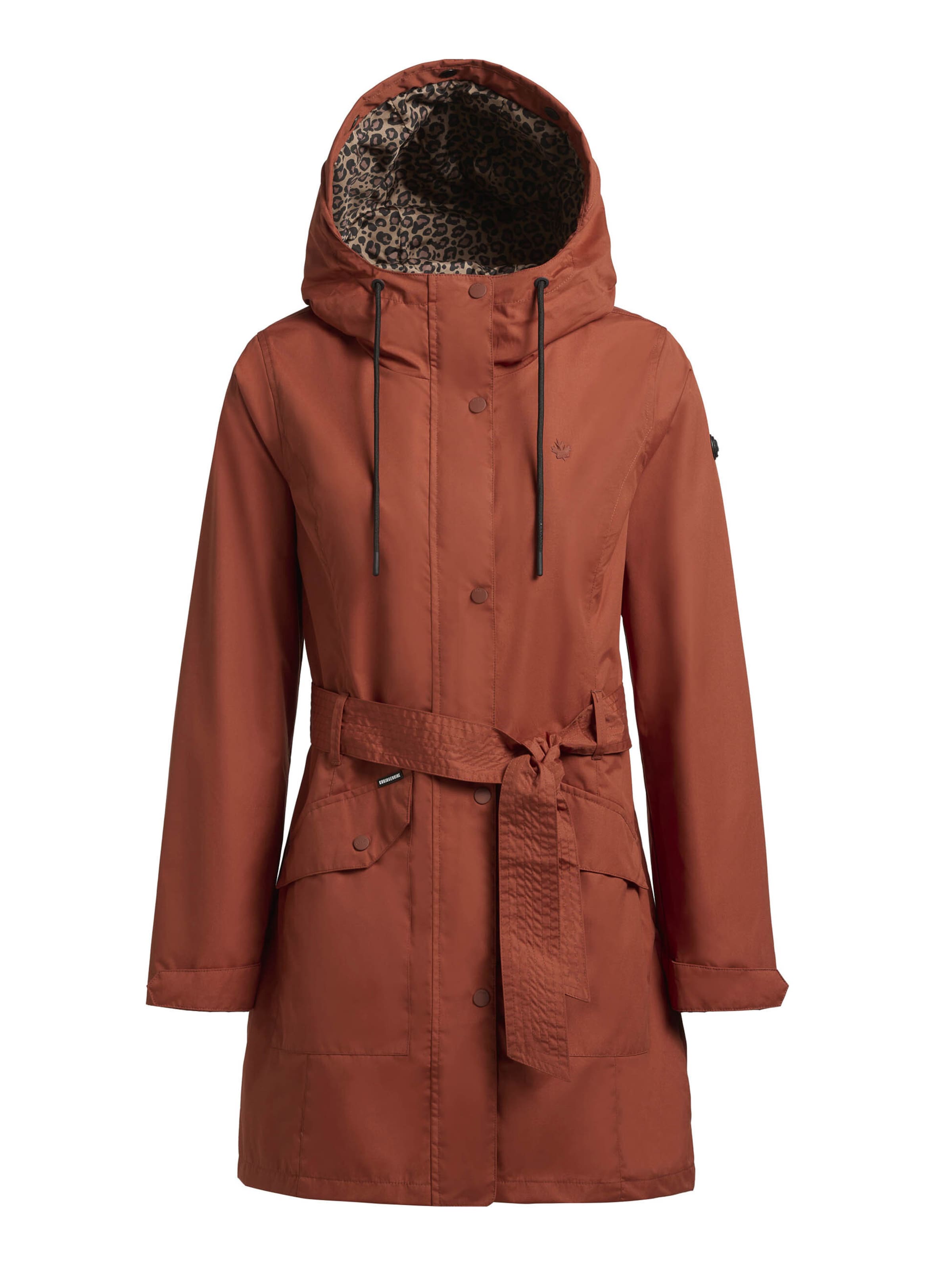 khujo Between-Season Jacket ' MOSTI ' in Brown: front