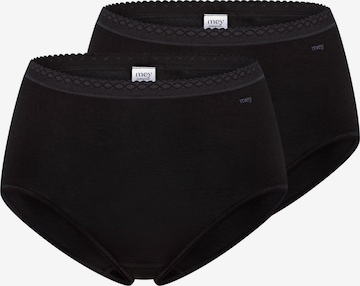 Mey Slip 'Lights' in Schwarz: Vorderseite
