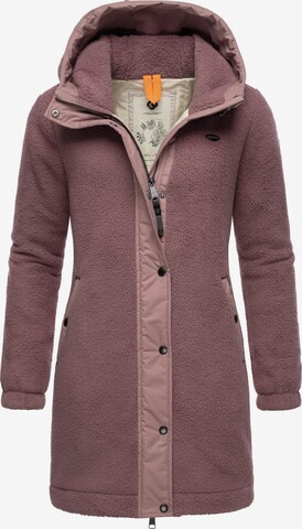 Ragwear Fleece jas 'Cousy' in Lila