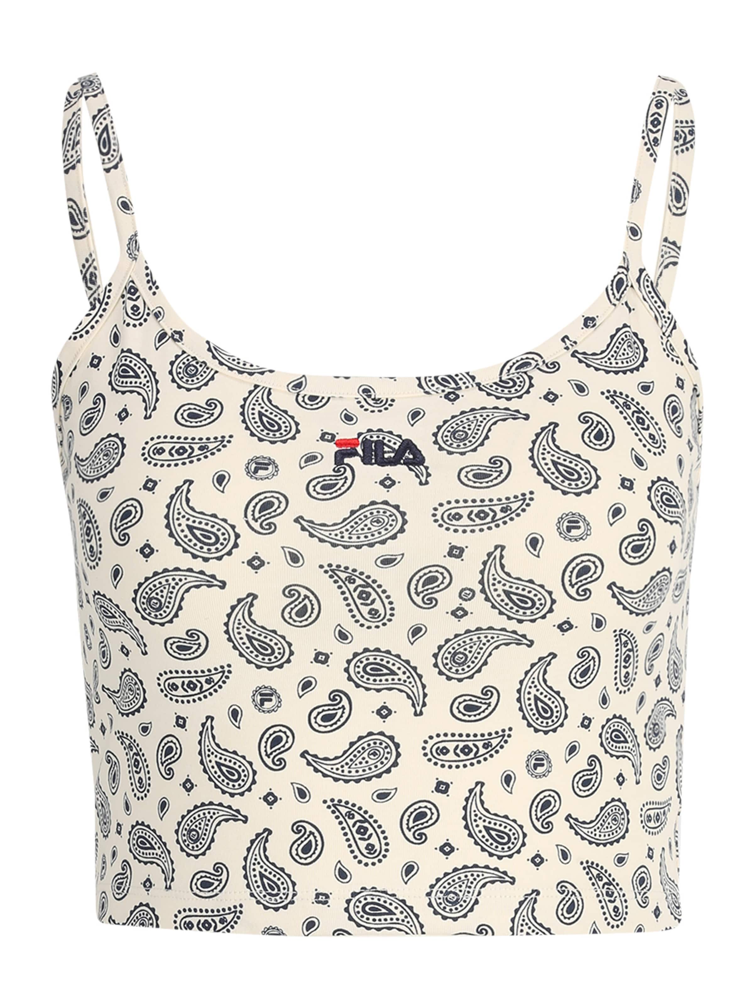 FILA Top 'LUXOR' – bílá: přední strana