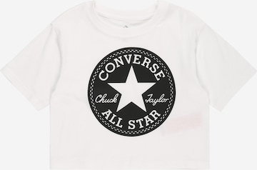 CONVERSE - Camiseta en blanco: frente