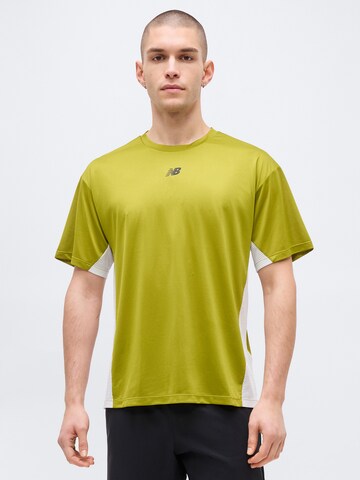 new balance Performance shirt 'MT6116HP' in Green: front